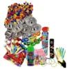 D_NQ_NP_2X_705985-MCO97189648894_112025-F Kit Decoración Fiesta Hora Loca Set Carnaval Fiesta Discotec