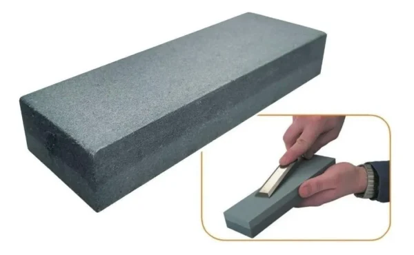 Piedra Afilar Cuchillos Diago 20cm Grano Grueso/Fino Cocina Bricolaje