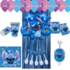 Decoración Completa-Globos De Stitch Para Cumpleaños
