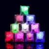 Cubo Hielo Luminoso Luz Led Decoración Multicolor X12