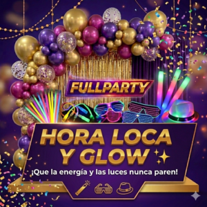 Hora Loca Neon 148 Articulos Grado 15 Años Bodas Cumple