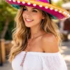 Sombrero Mexicano Multicolor Fiesta Mariachi Fiesta