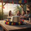Sombrero Vueltiao + Collares Tricolor x 12 Hora Loca