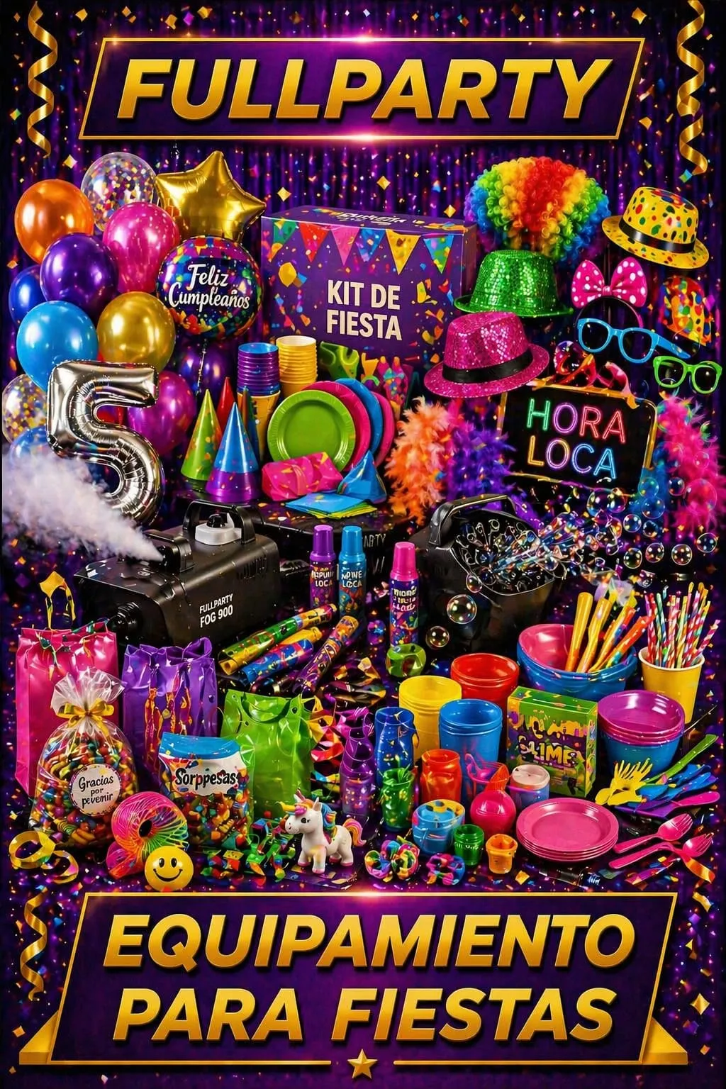 Equipamiento para Fiestas