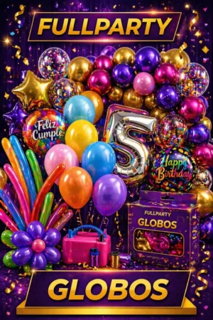 globos en látex o metalizados