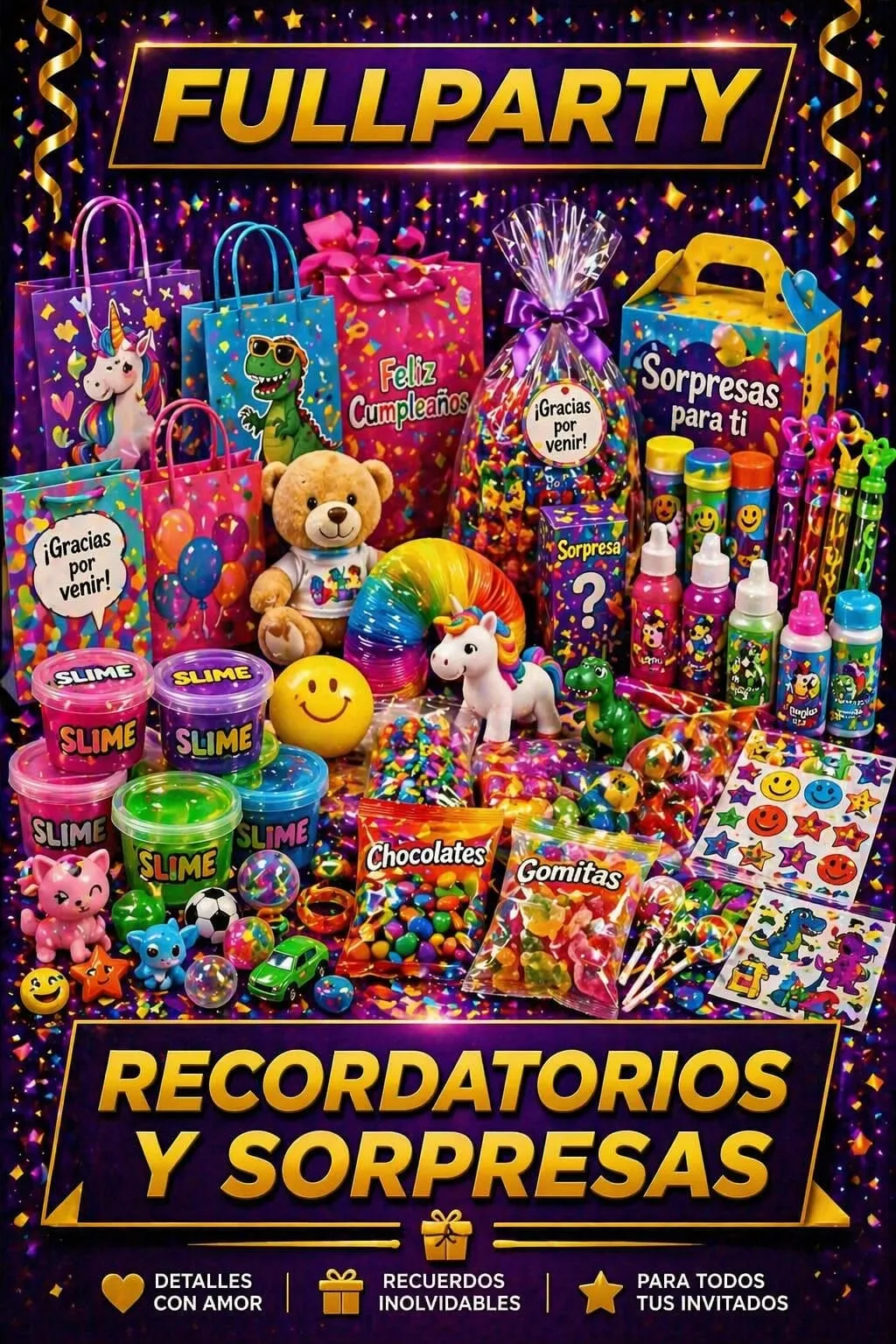 Recordatorios y Sorpresas