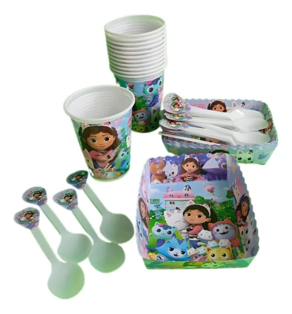 Kit Decoración La Casa De Muñecas De Gabby 12inv. Leer Desc