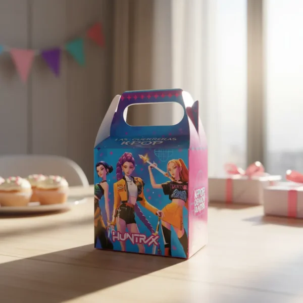 D_NQ_NP_2X_662959-MCO96578649588_112025-F Cajas Sorpresa Temática Las Guerreras K-pop Para Cumpleaños