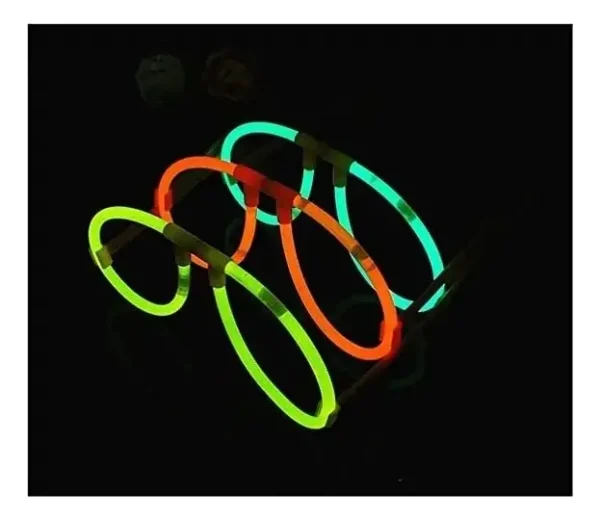 Gafas Neón Glow Hora Loca Fiesta Neón X 6 Unidades
