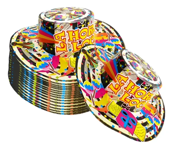 D_NQ_NP_2X_672975-MCO101899299503_122025-F Sombrero Vueltiao Carnaval X50 Unidades Hora Loca