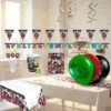 Kit Infantil Decoración Fiesta - Demon Slayer X12 Invitados