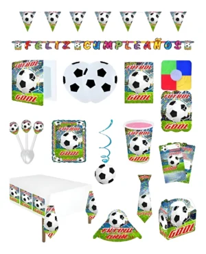 D_NQ_NP_2X_682329-MCO97034166425_112025-F Kit Decoración Piñata Fútbol Económica