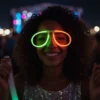 Gafas Neón Glow Hora Loca Fiesta Neón X 6 Unidades