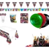 Kit Infantil Decoración Fiesta - Demon Slayer X12 Invitados