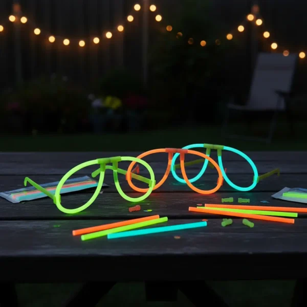 Gafas Glow Neón Fiesta Neón X 12 Unidades