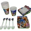 D_NQ_NP_2X_722504-MCO105914043794_022026-F Kit Decoración Sonic X12 Vasos + Platos + Cucharas