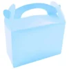 Caja Cajita Feliz Sorpresa X12 Unidades Azul Pastel Unicolor