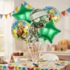 Set 5pcs Globos Plantas Vs Zombies Decoración Fiesta Niños
