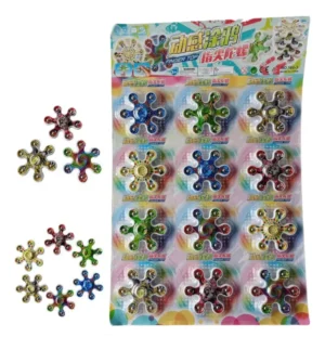Sorpresas Piñatas 12 Und Spinner Fidget Sensorial Juguete