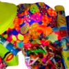 Kit Decoración Fiesta Hora Loca Set Neón Accesorios