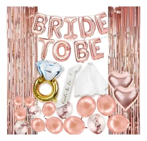 D_NQ_NP_2X_809756-MCO95884786532_102025-F Kit Globos Decoracion Despedida De Soltera Banda Bride To Be