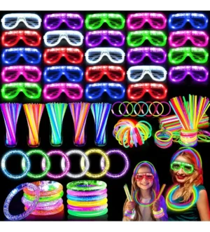 Kit Neón Led Hora Loca Matrimonio 15 Años Grado Cumpleaños Fiesta