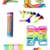 Kit De Artículos Hora Loca 81 Artículos Fiestas Neón Grado