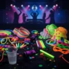 Set Hora Loca Led Neon 218 Articulos Fiestas 15 Años Bodas