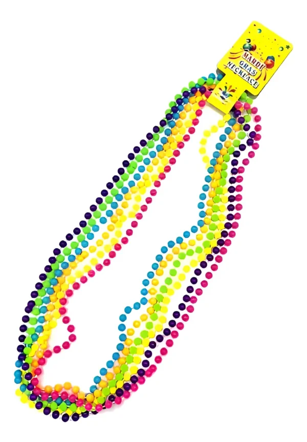 D_NQ_NP_2X_960756-MLA96414785264_102025-F Collar De Pepas Neon X12 Unidades Hora Loca Disfraz Surtidos