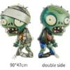 Set 5pcs Globos Plantas Vs Zombies Decoración Fiesta Niños