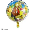 Set 5pcs Globos Plantas Vs Zombies Decoración Fiesta Niños