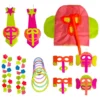 Kit Carnaval Barranquillero Fiestas Neón Hora Loca