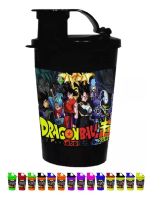 Vaso Pitillo Sorpresa Dragon Ball X12 Termo Fiesta Infantil