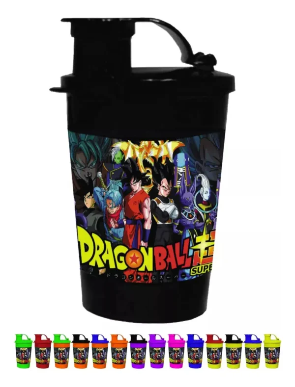Vaso Pitillo Sorpresa Dragon Ball X12 Termo Fiesta Infantil