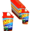 D_NQ_NP_2X_609109-MCO101497418737_122025-F Vaso Pitillo Sorpresa Hot Wheels X12 Termo Fiesta Infantil