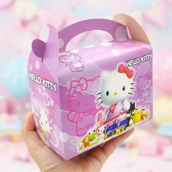Cajas Sorpresa Temática Hello Kitty X6und Para Cumpleaños