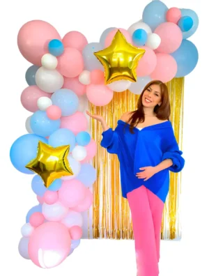 Kit Decoración Globos Revelación De Género