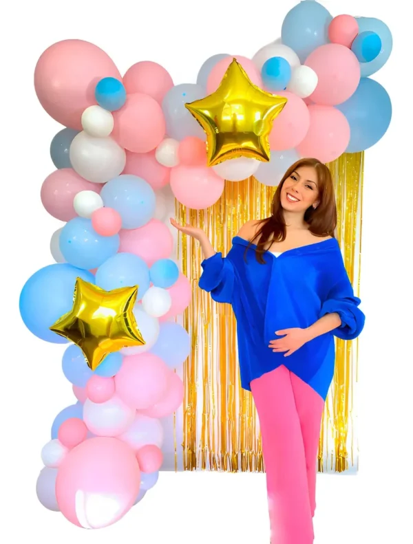 Kit Decoración Globos Revelación De Género