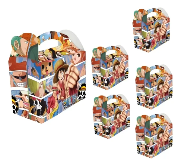 Cajas Para Sorpresas X12und Cumpleaños Fiesta One Piece