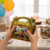 Caja Cajita Feliz Sorpresa X6 Unidades Dinosaurios Animales
