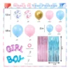 Arco De Globos De Látex Premium Revelación De Sexo 148 Piezas Rosa