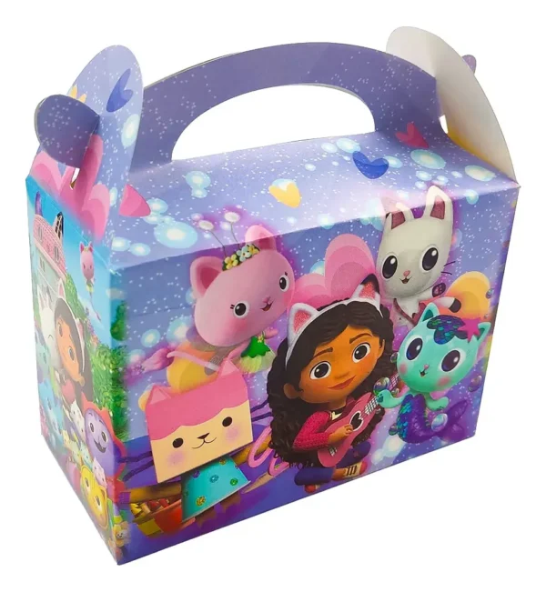 Caja Cajita Feliz Sorpresa X12 Unidades Gabby Casa Juguetes