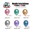 Globos Cromado Espejo Reflex R12 Metalizado X 50 Unidades
