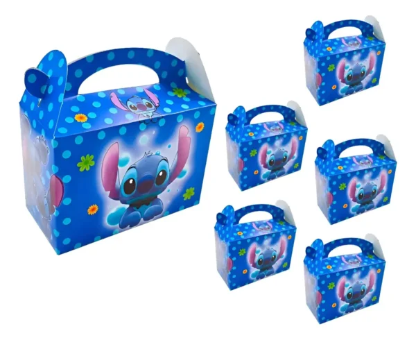 D_NQ_NP_2X_646520-MCO103495864240_012026-F Cajas Para Sorpresas X6u Cumpleaños Stitch Azul