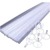 Palo Soporte De Globo Burbuja X20uni Transparente 70cm Largo