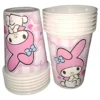 Kit 24 Invitados My Melody Vasos+platos+cubierto Fiesta Decoración