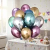 Globos Cromado Espejo Reflex R12 Metalizado X 50 Unidades