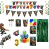 Kit Fiesta Dinosaurio Cumpleaños Vasos Platos Mantel