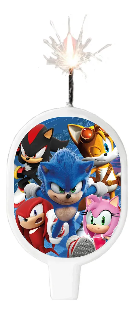 D_NQ_NP_2X_668365-MCO108122288105_032026-F Vela Plana De Sonic Para Fiestas De Cumpleaños