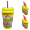 Vaso Pitillos Sorpresas X12 Alta Calidad Capibara